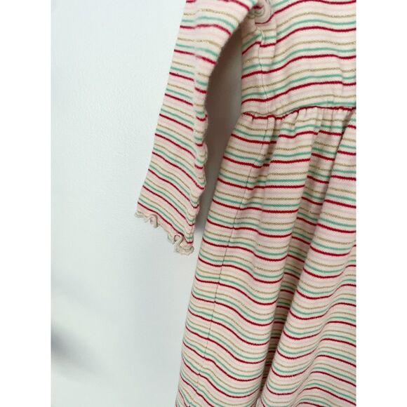 Hanna Andersson Stripe Lurex Rib Dress - 3T (Orig. $48) - Picture 4 of 7